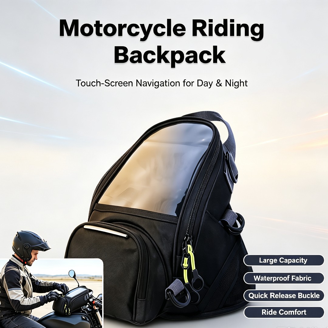 Magnetic Tank Bag - Motosiklet Manyetik Tank Çantası Evrensel Telefon
