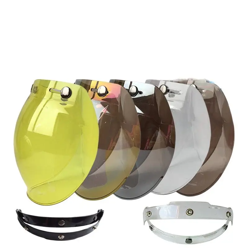 Motorcycle Gear Yellow - Sarı Renk Motosiklet Kask Visor Kabarcık