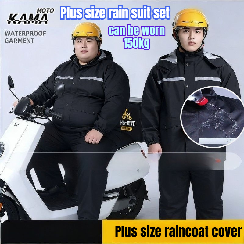 Motorcycle Gear Mens - 9XL Şişman Adam Yansıtıcı Su Geçirmez
