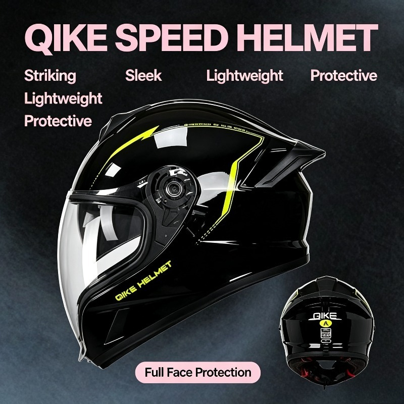 Qike Sarı Track Tam Yüz Motosi - Motorcycle Gear Yellow incelemesi ve fiyatı