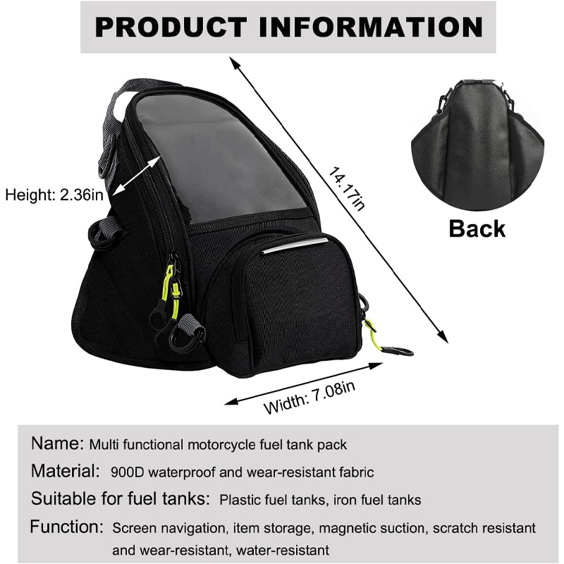 Manyetik Motosiklet Su Geçirme - Magnetic Tank Bag incelemesi ve fiyatı