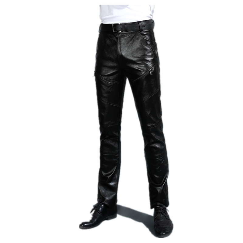 Genç Erkek Hakiki Deri Pantolo - Motorcycle Gear Mens incelemesi ve fiyatı