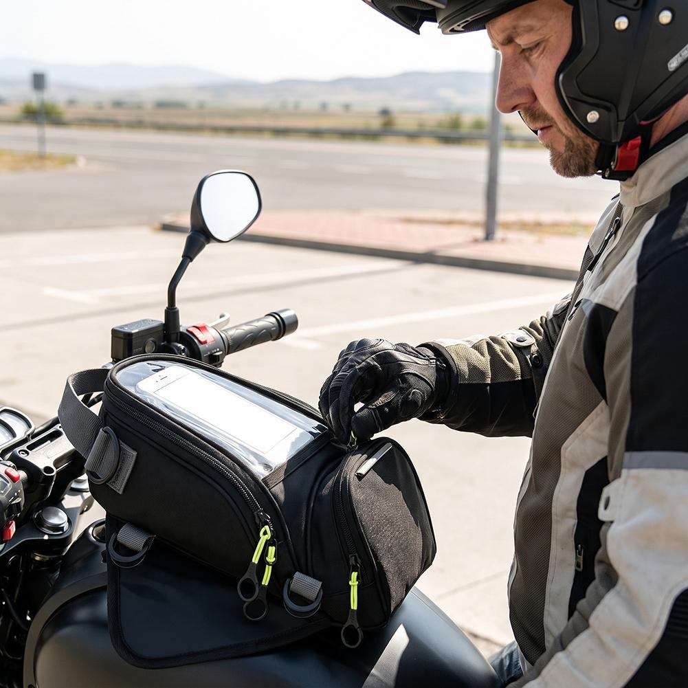 Motosiklet Sürüş Tank Çantası, - Magnetic Tank Bag incelemesi ve fiyatı