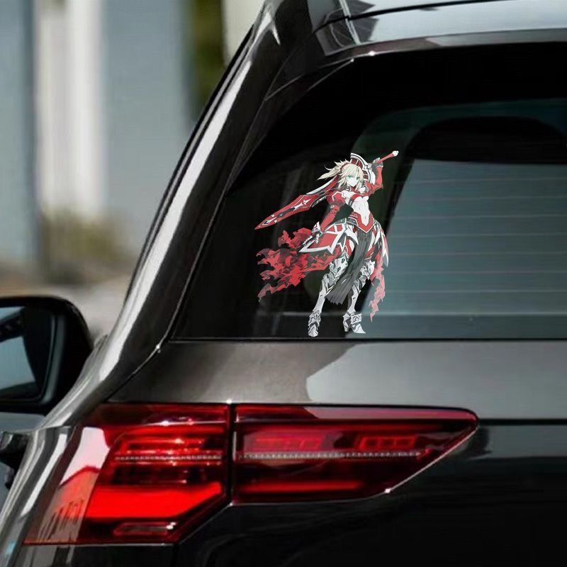 Fate Mordred Araba Çıkartmalar - Motorcycle Gear Auto incelemesi ve fiyatı