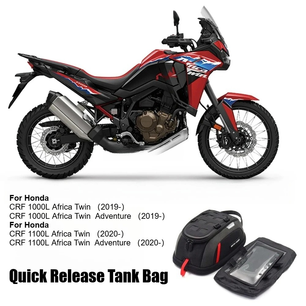 Honda CRF 1000L Africa Twin CR - Magnetic Tank Bag incelemesi ve fiyatı