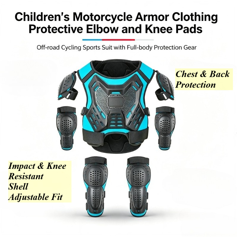 Çocuk Motosiklet Zırh Kıyafeti - Motorcycle Gear Full Suit incelemesi ve fiyatı