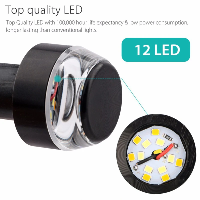 1/2 adet motosiklet gidonu LED - Motorcycle Gear Yellow incelemesi ve fiyatı